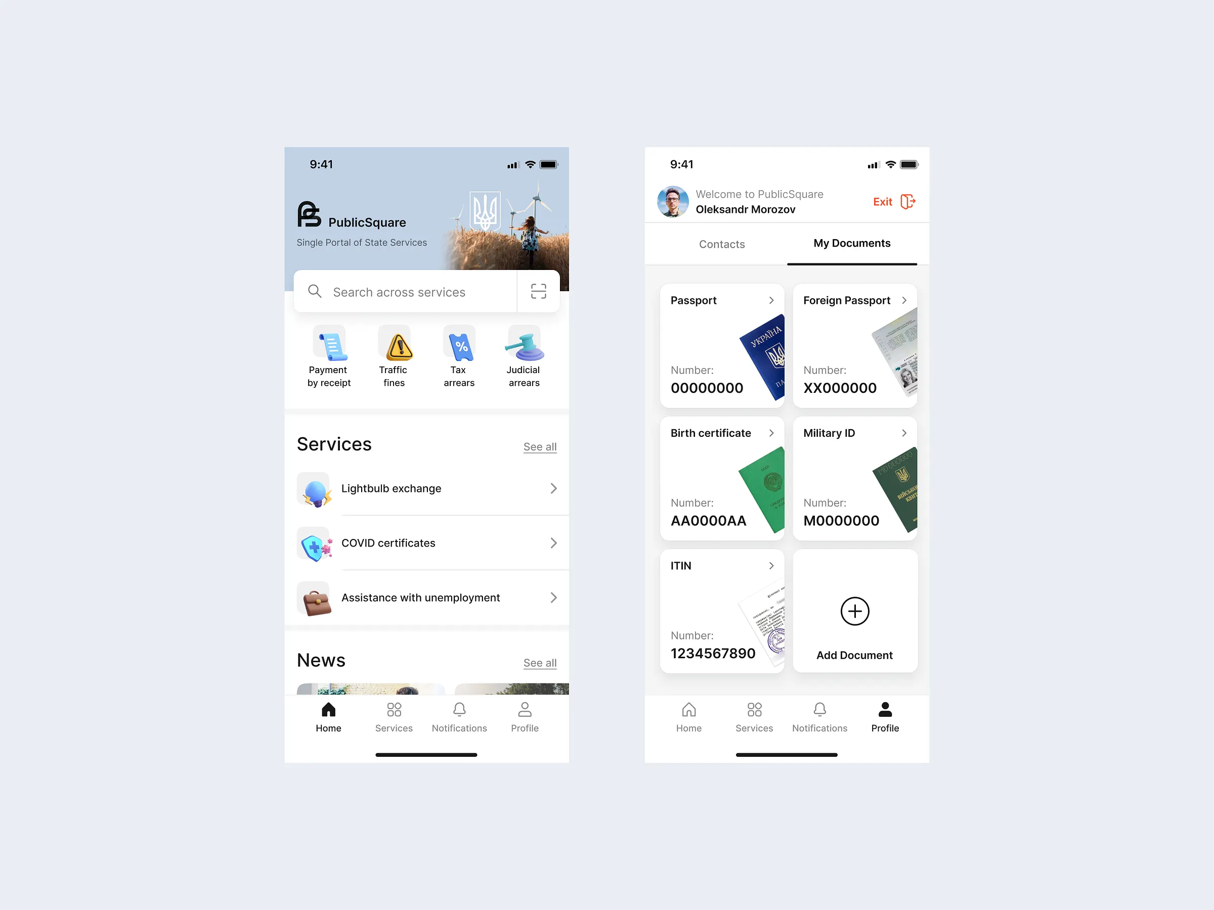 Government Service Apps